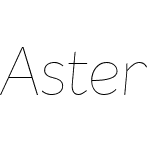 Asterisk Sans Pro