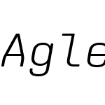 Aglet Mono