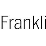 Franklin Narrow ITC Std