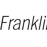 Franklin Narrow ITC Std