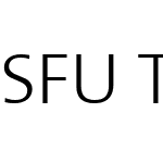 SFU TheSans