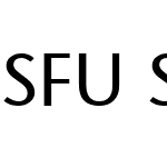 SFU StoneSans