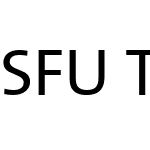 SFU TheSans