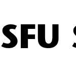 SFU StoneSans