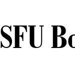 SFU Bodoni