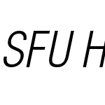 SFU Helvetica