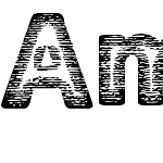 Amoky Halftone 2 Typeface