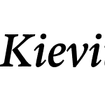 Kievit Serif