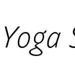 Yoga Sans Pro