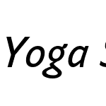 Yoga Sans Pro