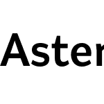 Asterisk Sans Pro