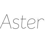 Asterisk Sans Pro
