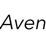 Avenir Next World