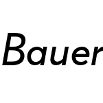 Bauer Grotesk OT