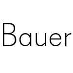 Bauer Grotesk OT