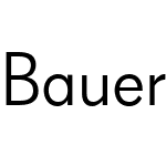 Bauer Grotesk OT