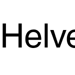 Helvetica Linotype