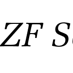 ZF Serif