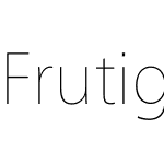 Frutiger Neue LT Pro