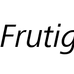 Frutiger Next Com