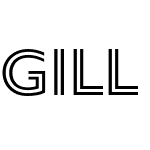 Gill Sans Nova Inline