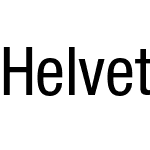 Helvetica Neue LT W1G