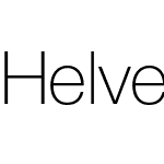 Helvetica Neue LT W1G