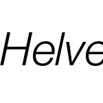 Helvetica Neue World