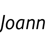 Joanna Sans Nova