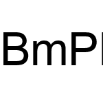 BmPhonetic Unicode