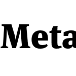 Meta Serif Pro