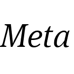 Meta Serif Pro