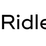 Ridley Grotesk