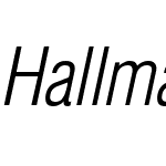 Hallmarke Condensed Light