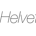 Helvetica Neue LT Pro