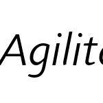 Agilita LT Std