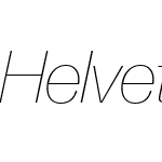 Helvetica Neue LT ARM