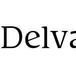 Delvard Serif Subhead L