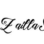 Zailla Script