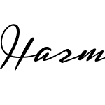 Harmonie Script