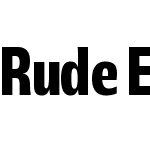 Rude ExtraCondensed