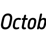 October Condensed Pro