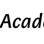 Academica Sans