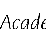 Academica Sans