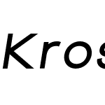 Kross Neue Grotesk