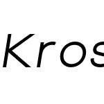 Kross Neue Grotesk