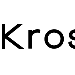 Kross Neue Grotesk