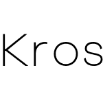 Kross Neue Grotesk