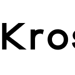 Kross Neue Grotesk