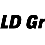LD Grotesk Condensed